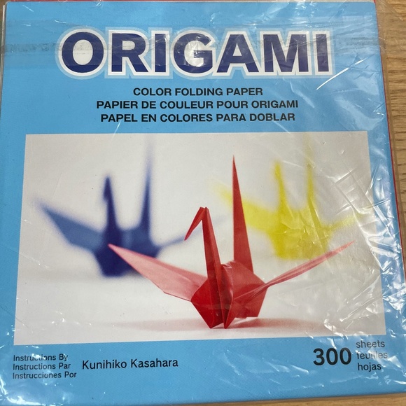 Origami Folding Paper Lot 600 + Sheets Art Crafts 9 3/4x 9 3/4” & 5 7/8”x 5 7/8” - Picture 6 of 7